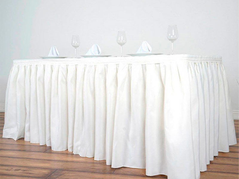 Фуршетная юбка 5,6м белая