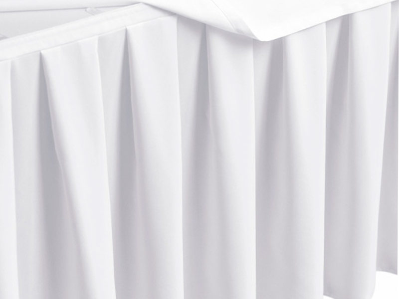 Фуршетная юбка 5,6м белая