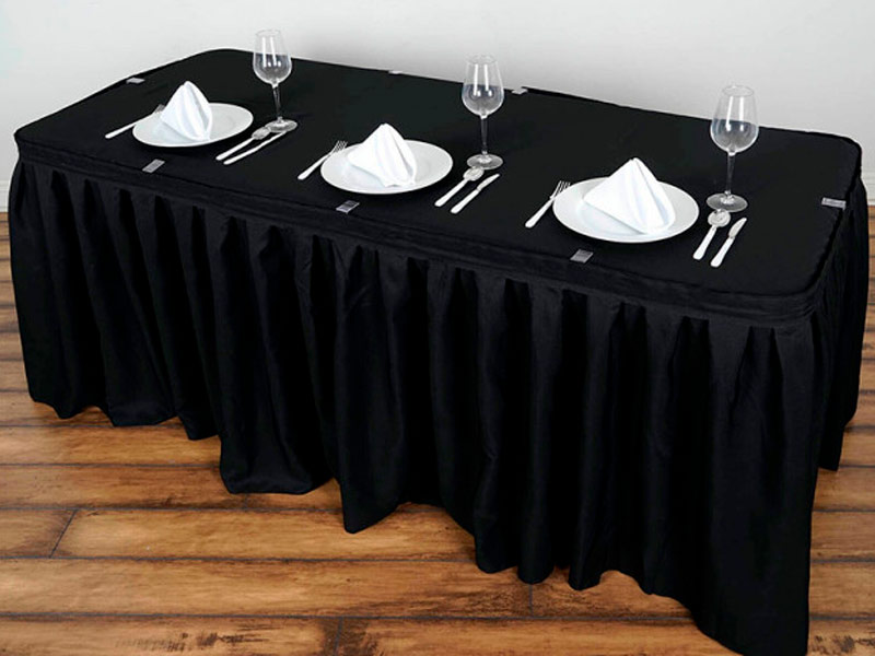 Фуршетная юбка 5,6м черная