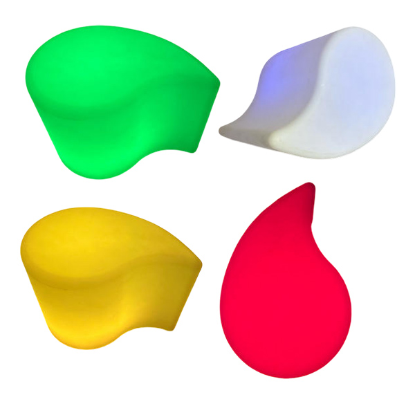 Инь Янь Лед фигура аккумуляторная