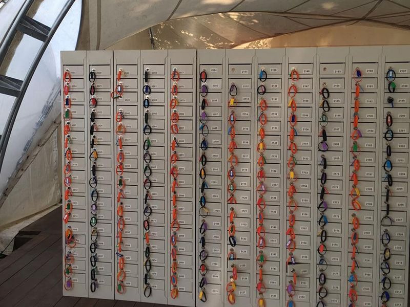 «Сейфовый» локер на 81 ячейку