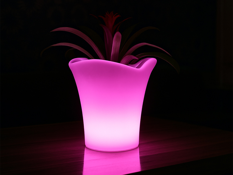 Кашпо светильник светодиодный