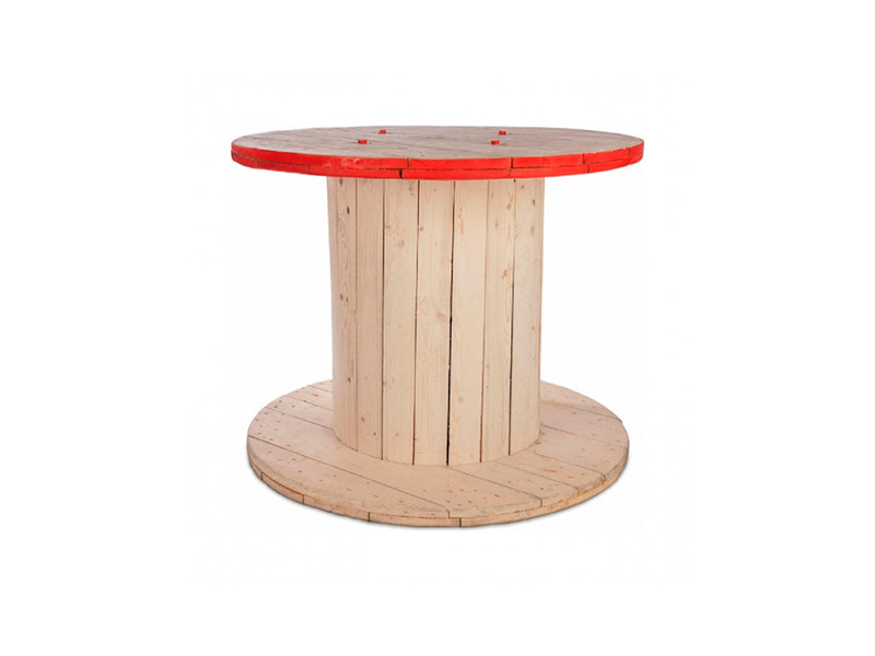 Стол-катушка прокатный с красным кантом