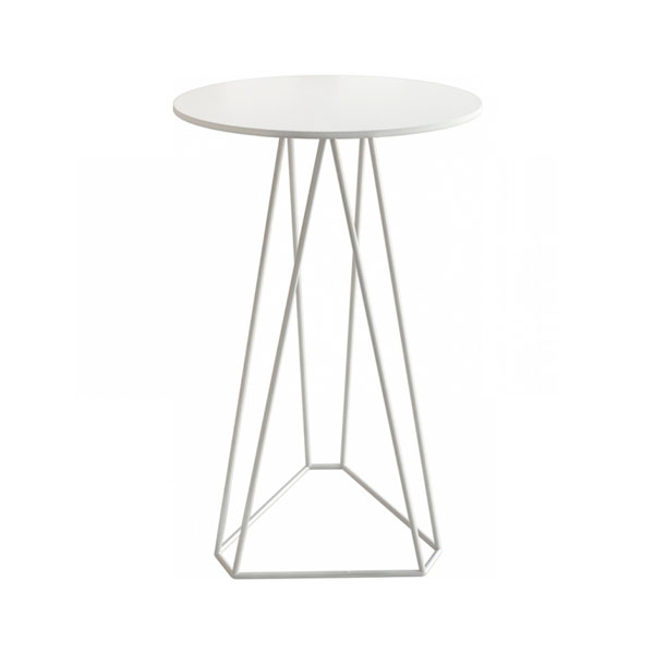 Коктейльный стол Граф белый