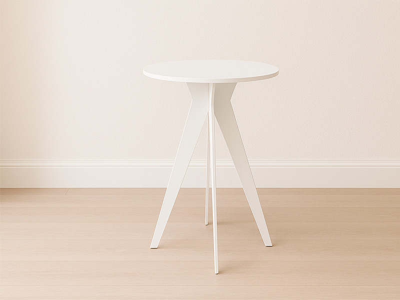 Коктейльный столик Tripod (Белый)