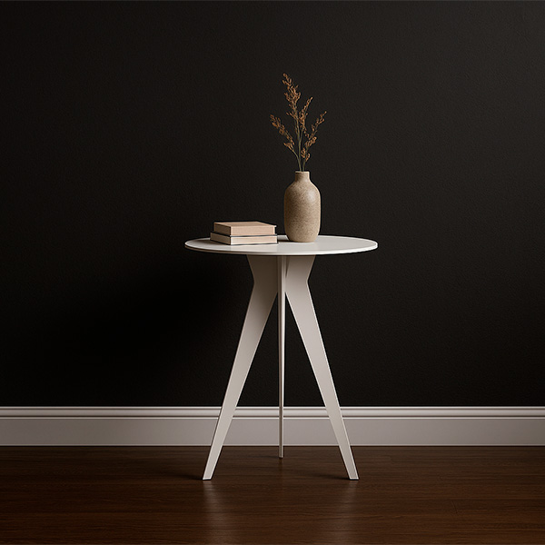 Коктейльный столик Tripod (Белый)