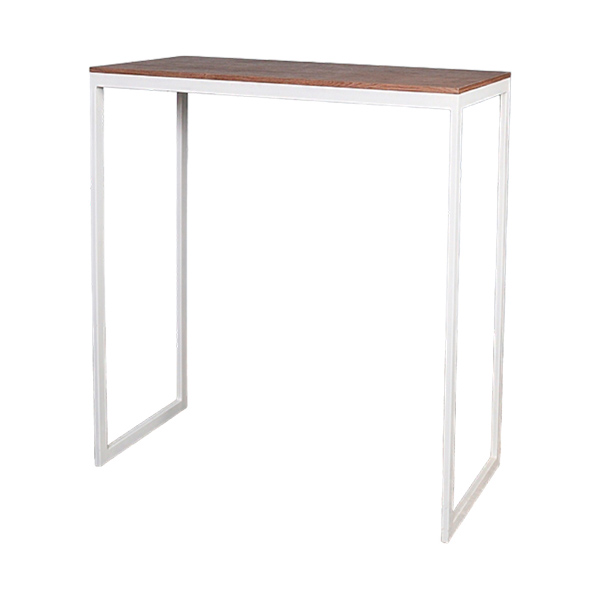 Консоль со столешницей из дерева