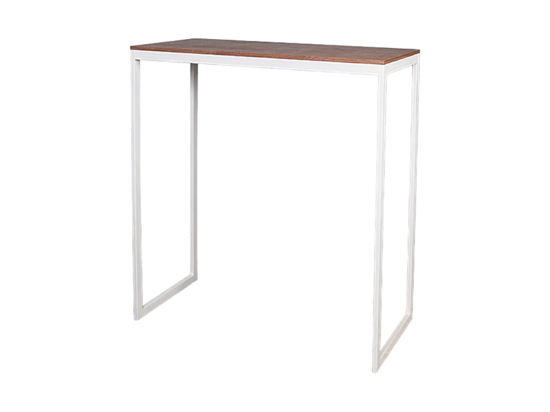 Консоль со столешницей из дерева