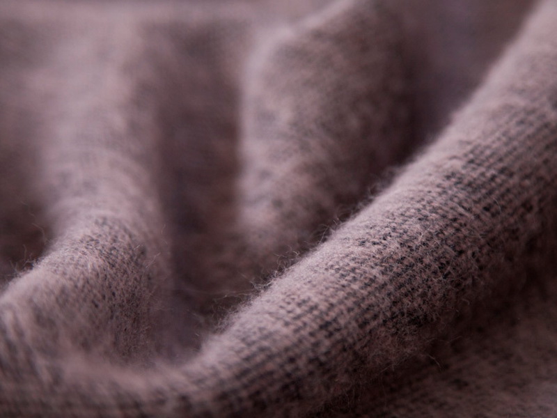 Пончо коричнево-красное