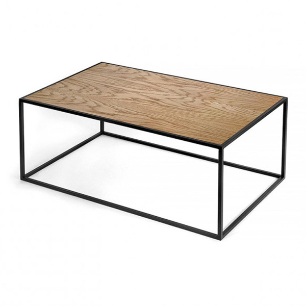 Журнальный стол Cube Long коричневый