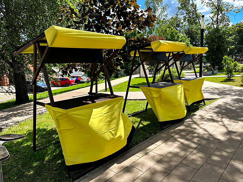 Киоск Street Желтый