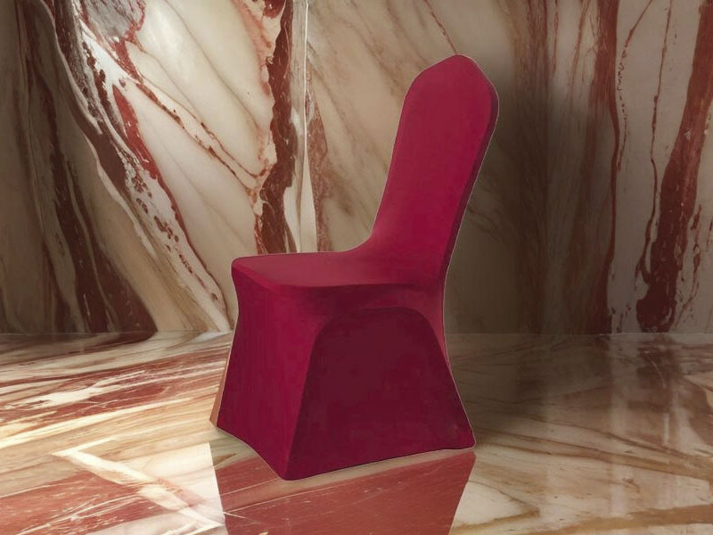Чехол для стула бордовый (стрейч)