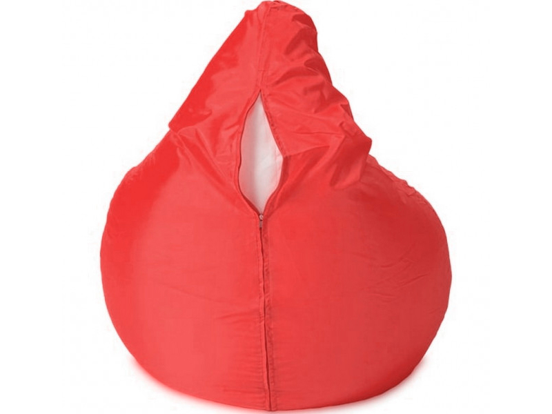 Красный пуфик