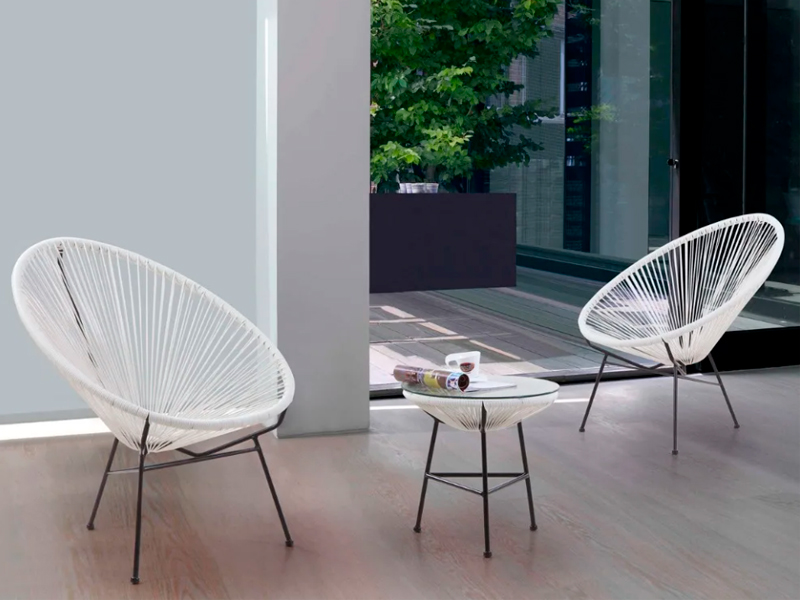 Кресло Acapulco White