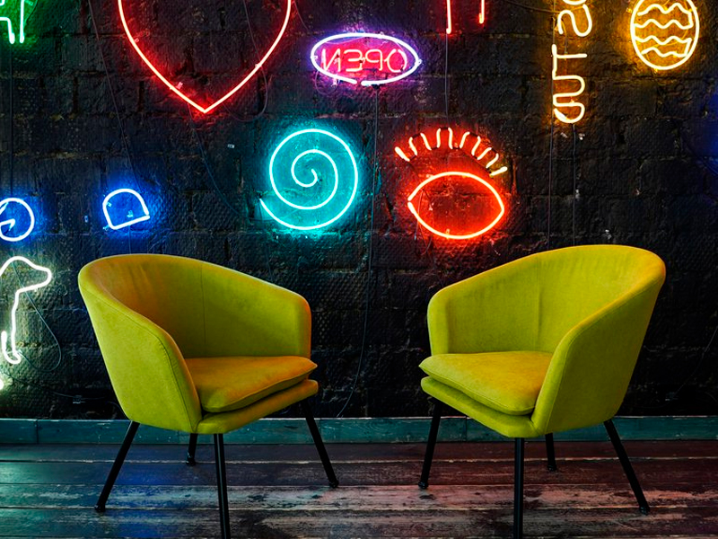 Кресло Barbara Neon Green