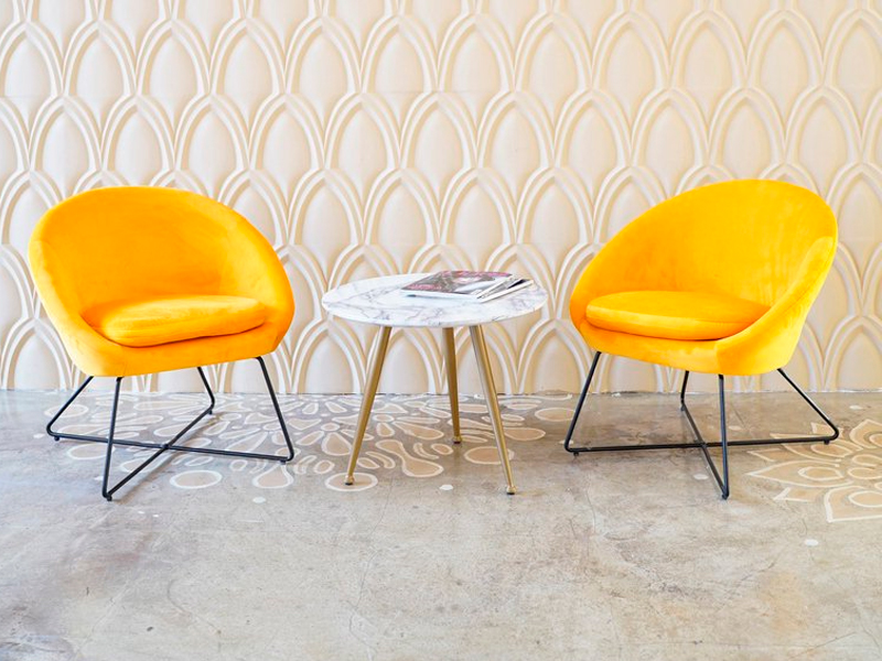 Кресло Barbara Yellow