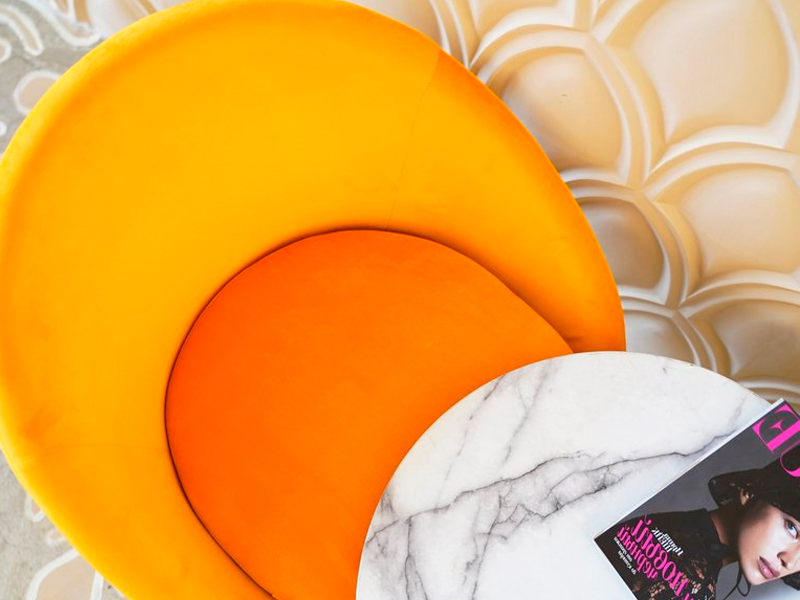 Кресло Barbara Yellow