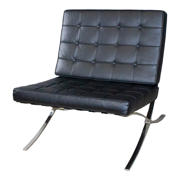 Кресло Barcelona Chair Black