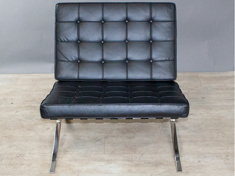 Кресло Barcelona Chair Black