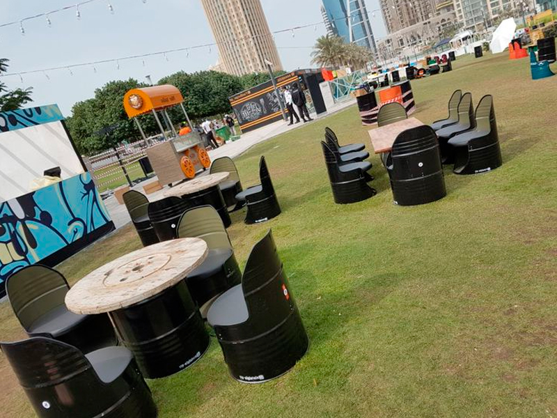 Кресло-бочка чёрное