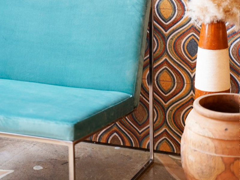 Кресло Chrome & Mint Color