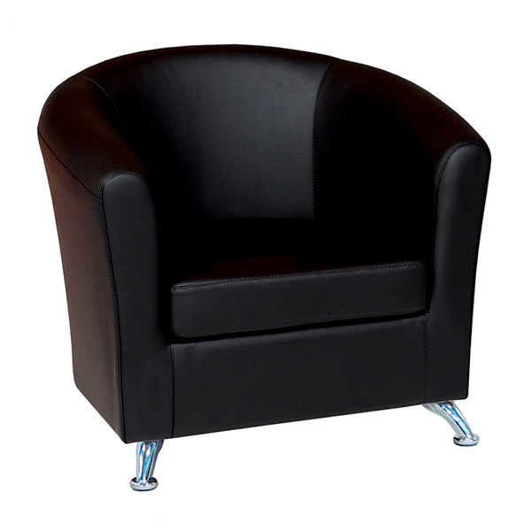 Кресло чёрное