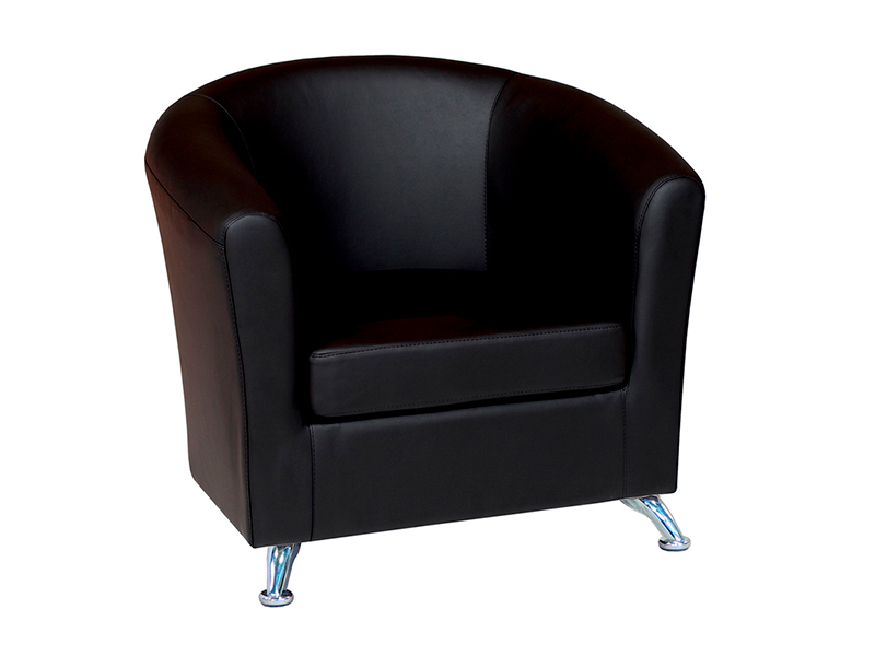 Кресло чёрное