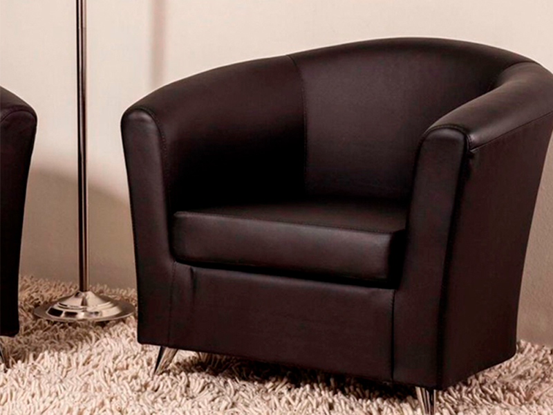 Кресло чёрное