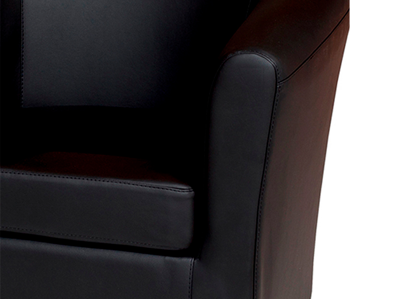 Кресло чёрное