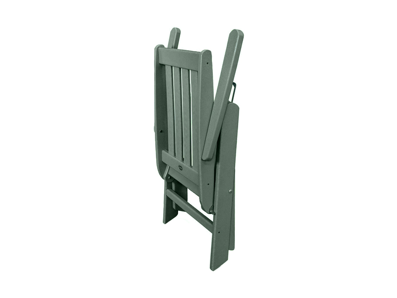 Кресло-шезлонг зелёное