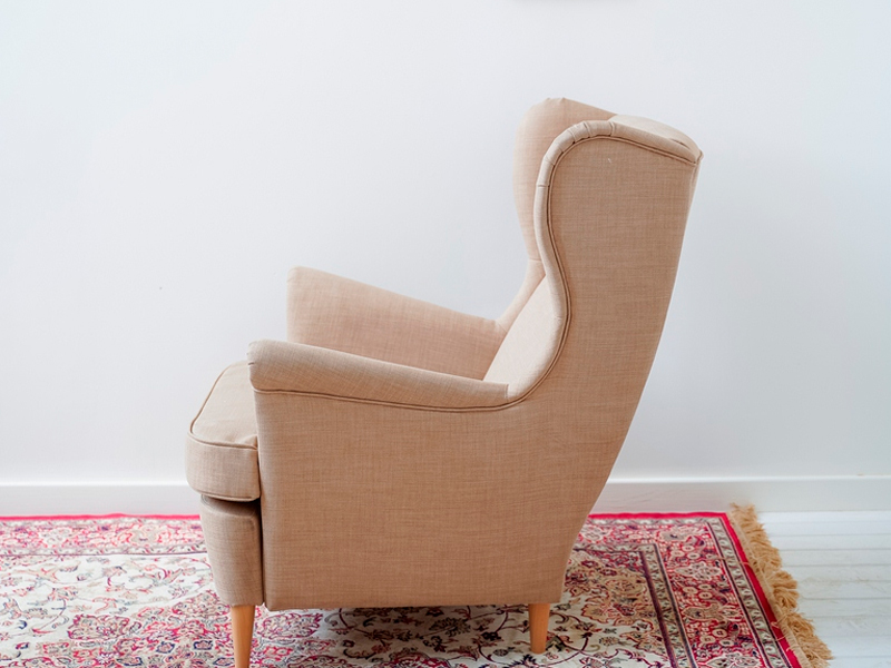 Кресло Страндмон бежевое