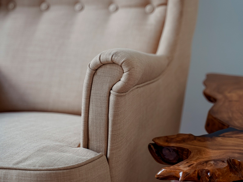 Кресло Страндмон бежевое