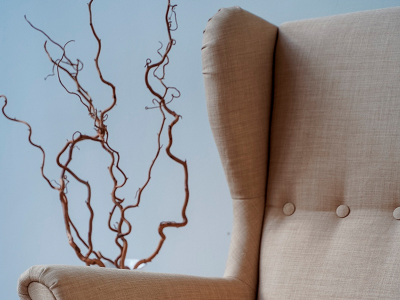 Кресло Страндмон бежевое