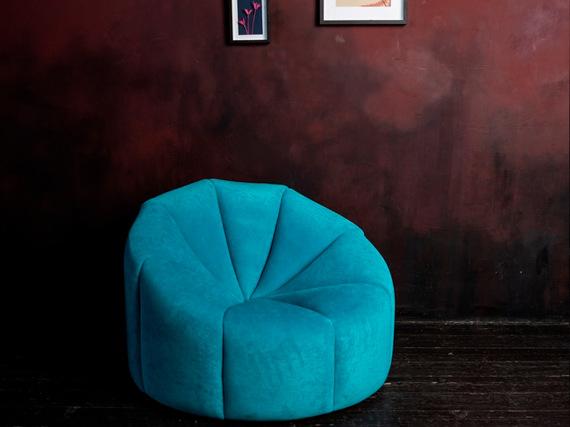 Кресло Velvet Aquamarine Pouf