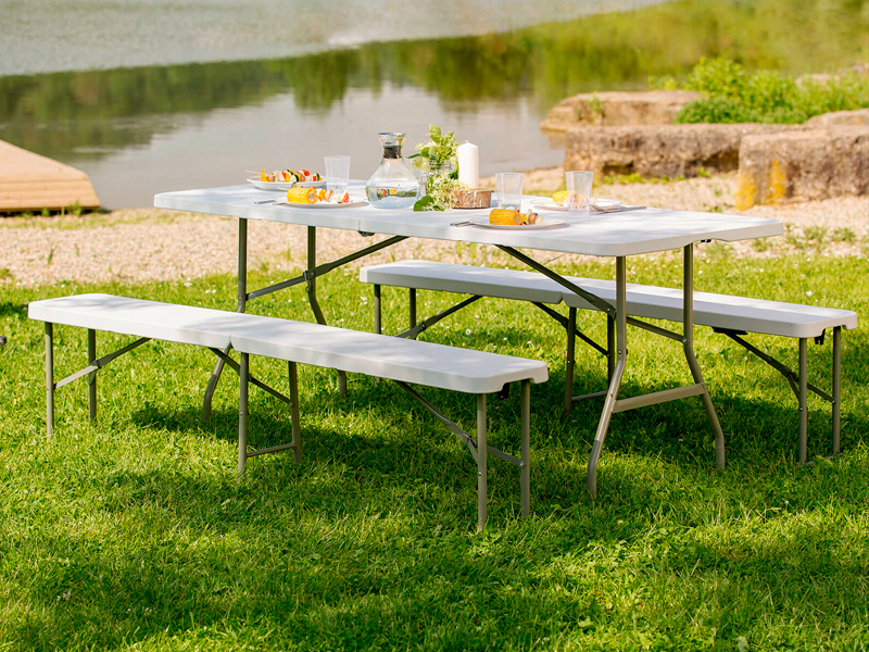 Лавка пластиковая