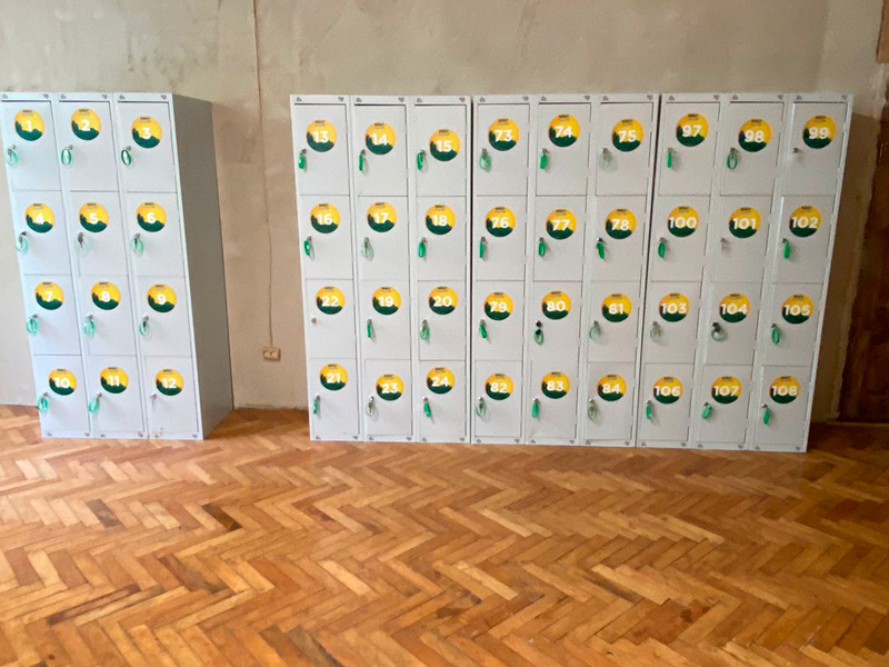 Локер на 16 ячеек