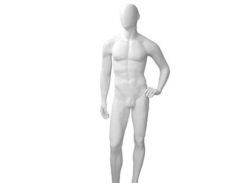 Манекен мужской белый