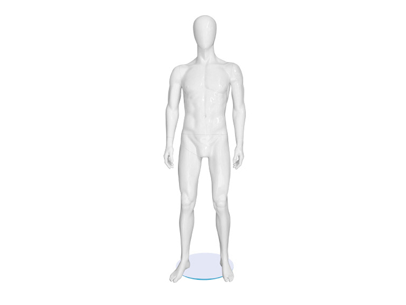 Манекен мужской белый