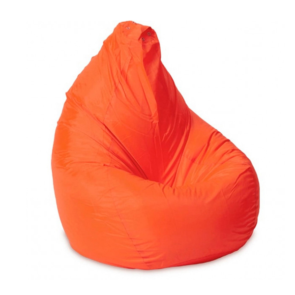 Оранжевый пуфик