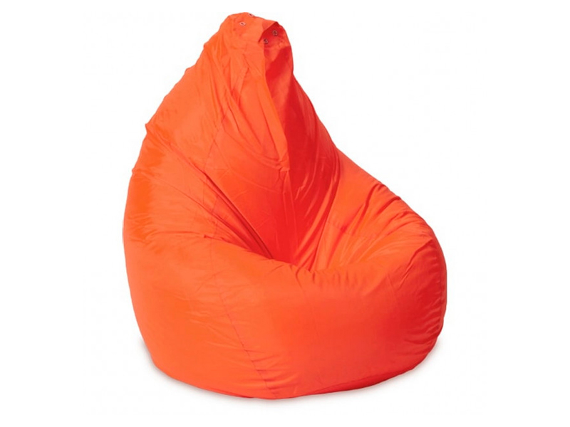 Оранжевый пуфик