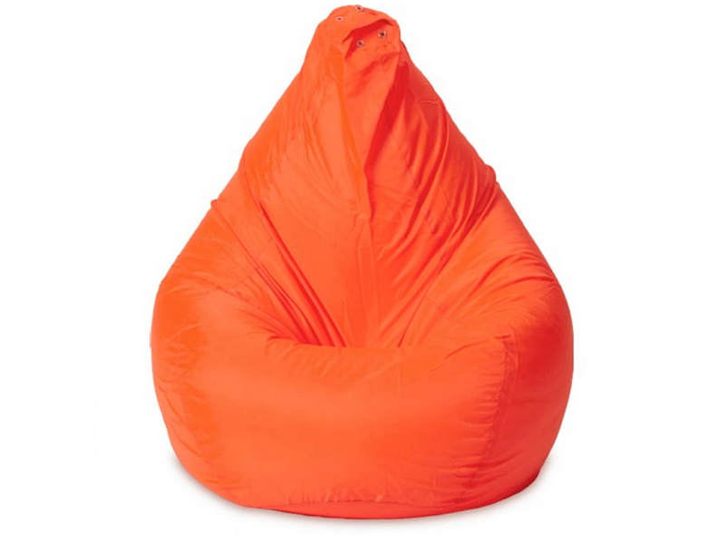 Оранжевый пуфик