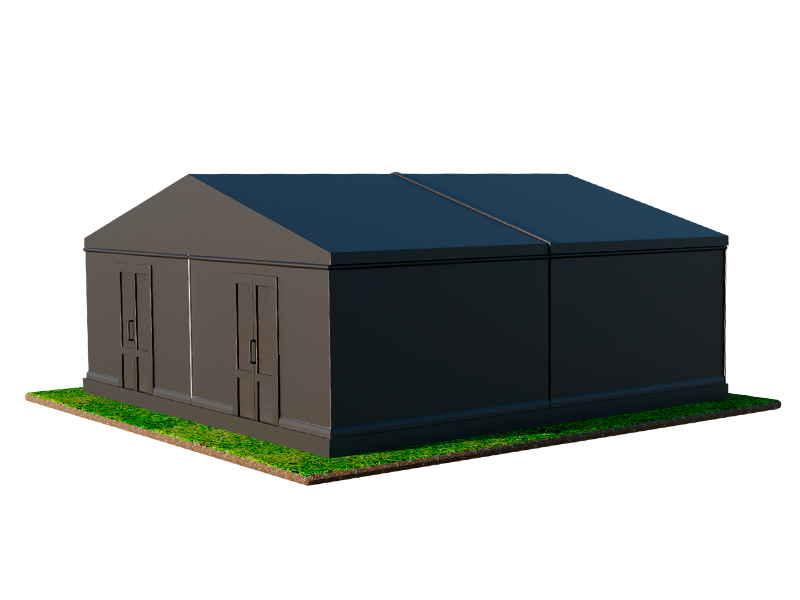 Павильон чёрный 10x10 мягкие стенки