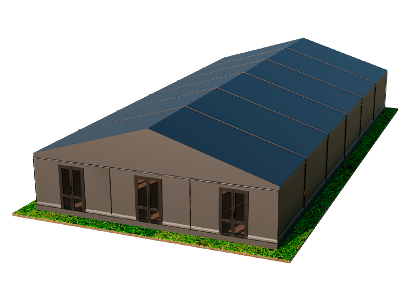 Павильон чёрный 15x30 мягкие стенки