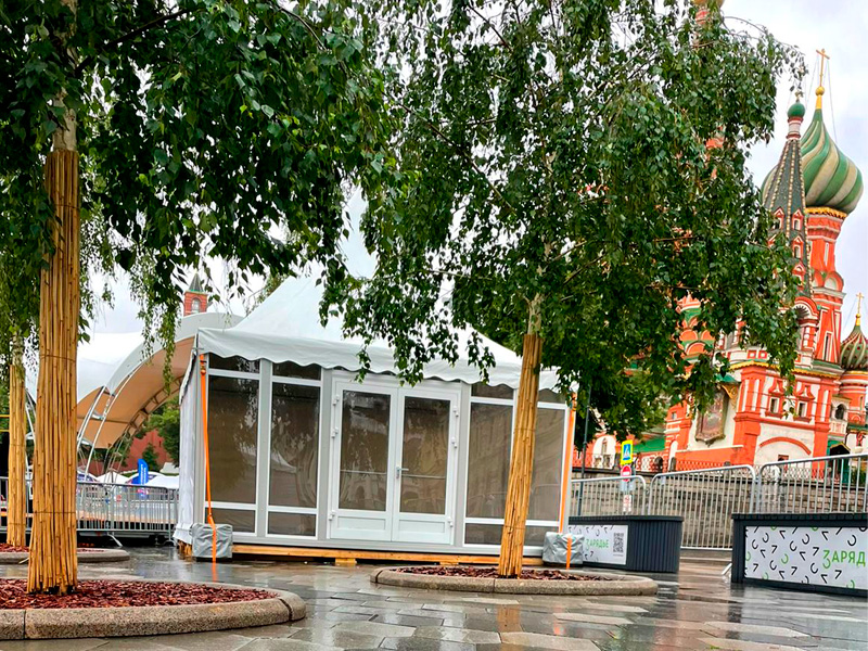 Пагода Лондон 5x5 остеклённая