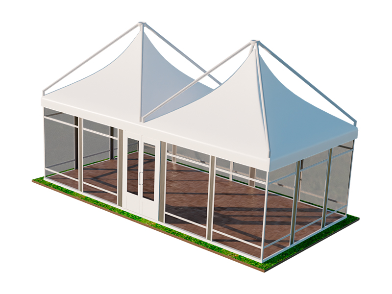 Пагода Лондон 5x10 остеклённая