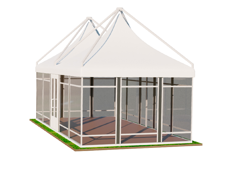 Пагода Лондон 5x10 остеклённая