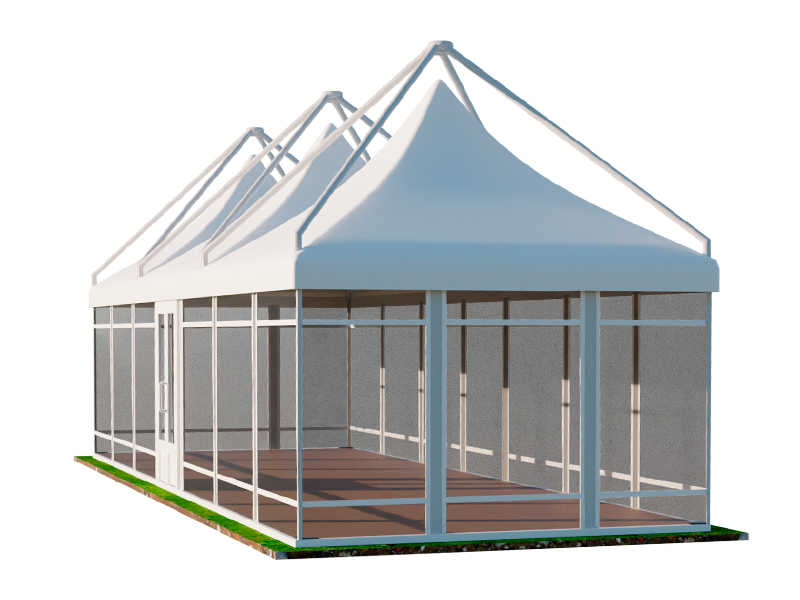 Пагода Лондон 5x15 остеклённая