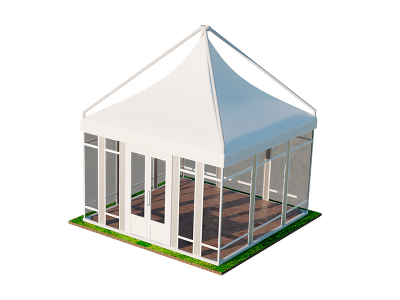 Пагода Лондон 5x5 остеклённая