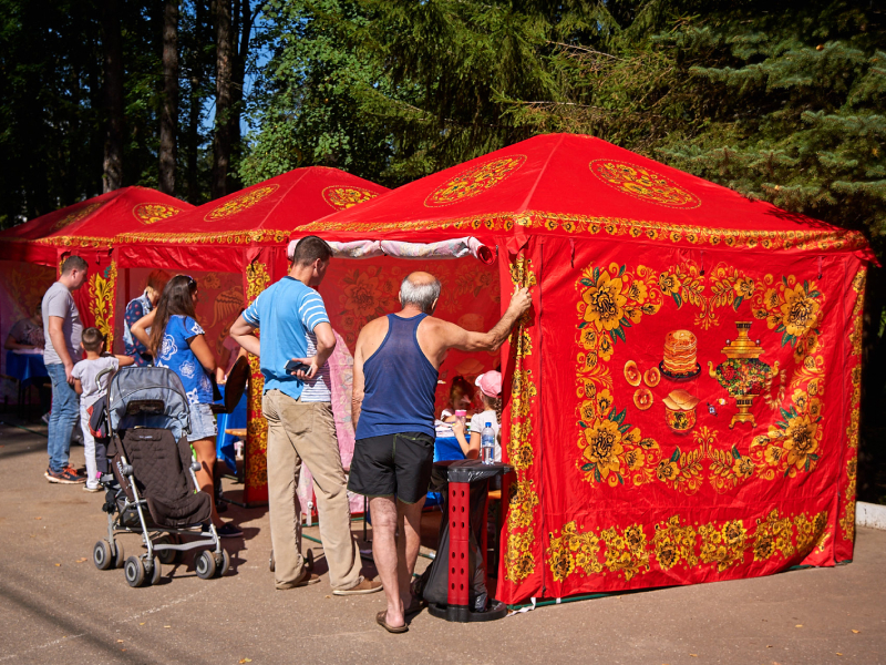 Палатка Хохлома