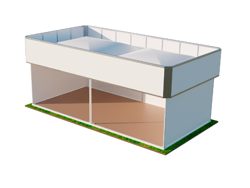 Павильон выставочный 5x10